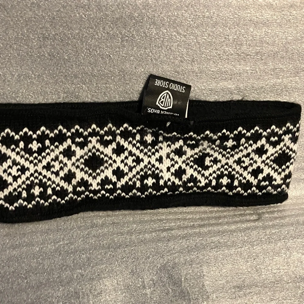 Black and White Looney Tunes Character Knit Vintage Headband